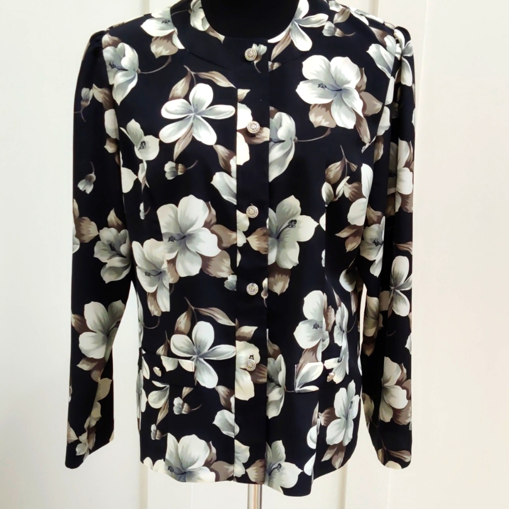 Vintage Designer D'Allaird's Blouse size Medium
